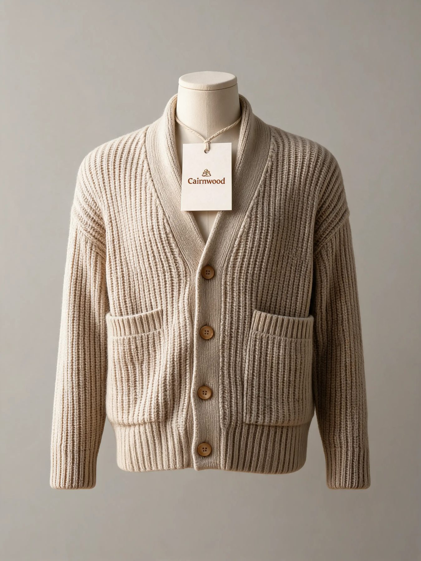 Fisherman Rib Cardigan